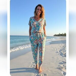 Any Body Jumpsuits Knit Jersey Medium